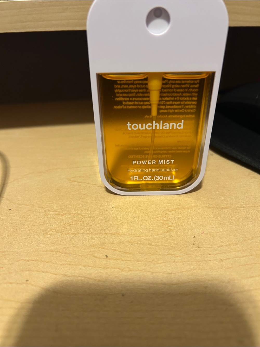 Touchland Power Mist Hydrating Hand Sanitizer - Amber